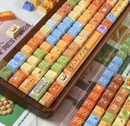 136 Keys Stardew Valley Theme Keycap (this set does not include a keyboard)