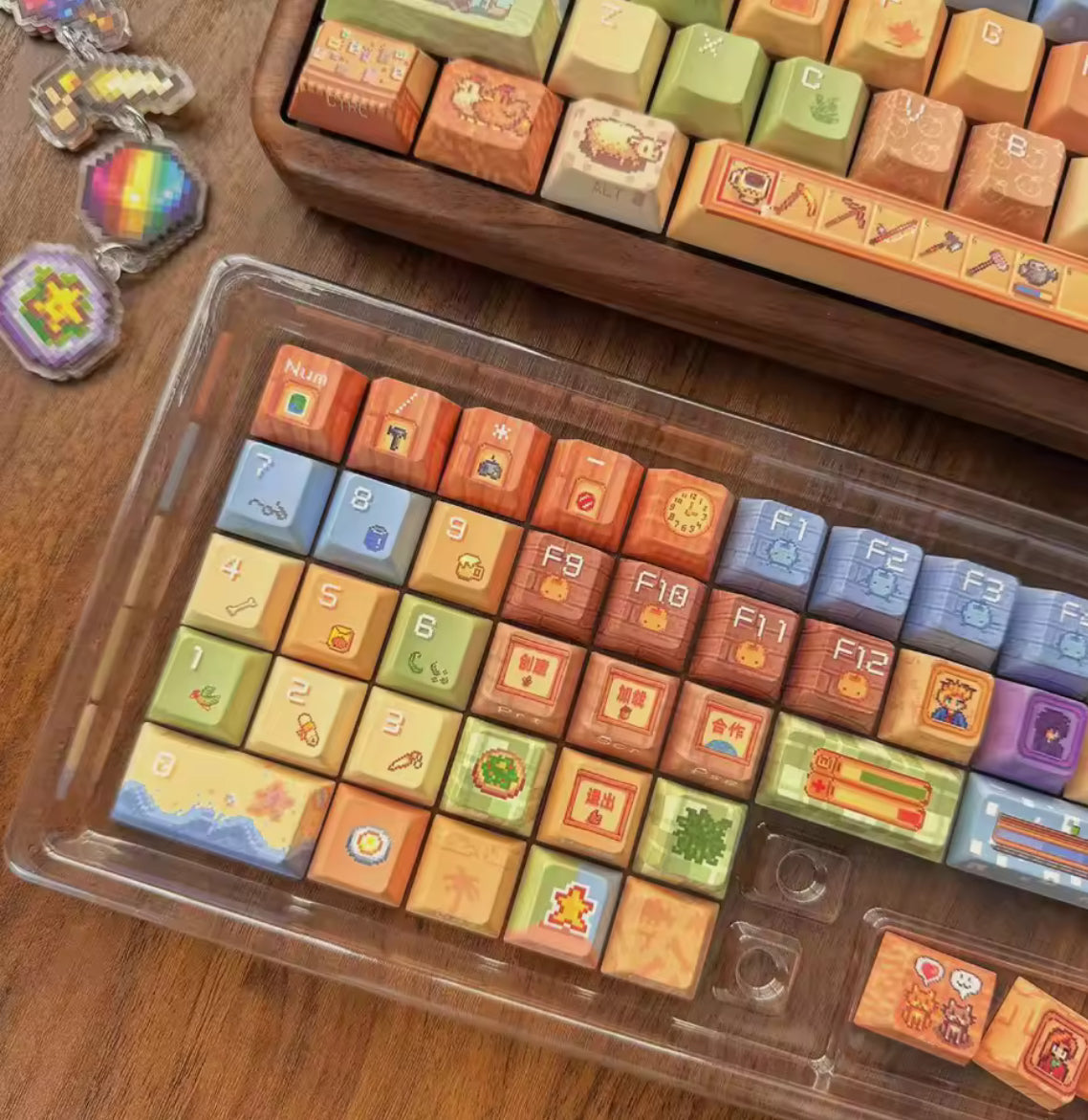 136 Keys Stardew Valley Theme Keycap (this set does not include a keyboard)