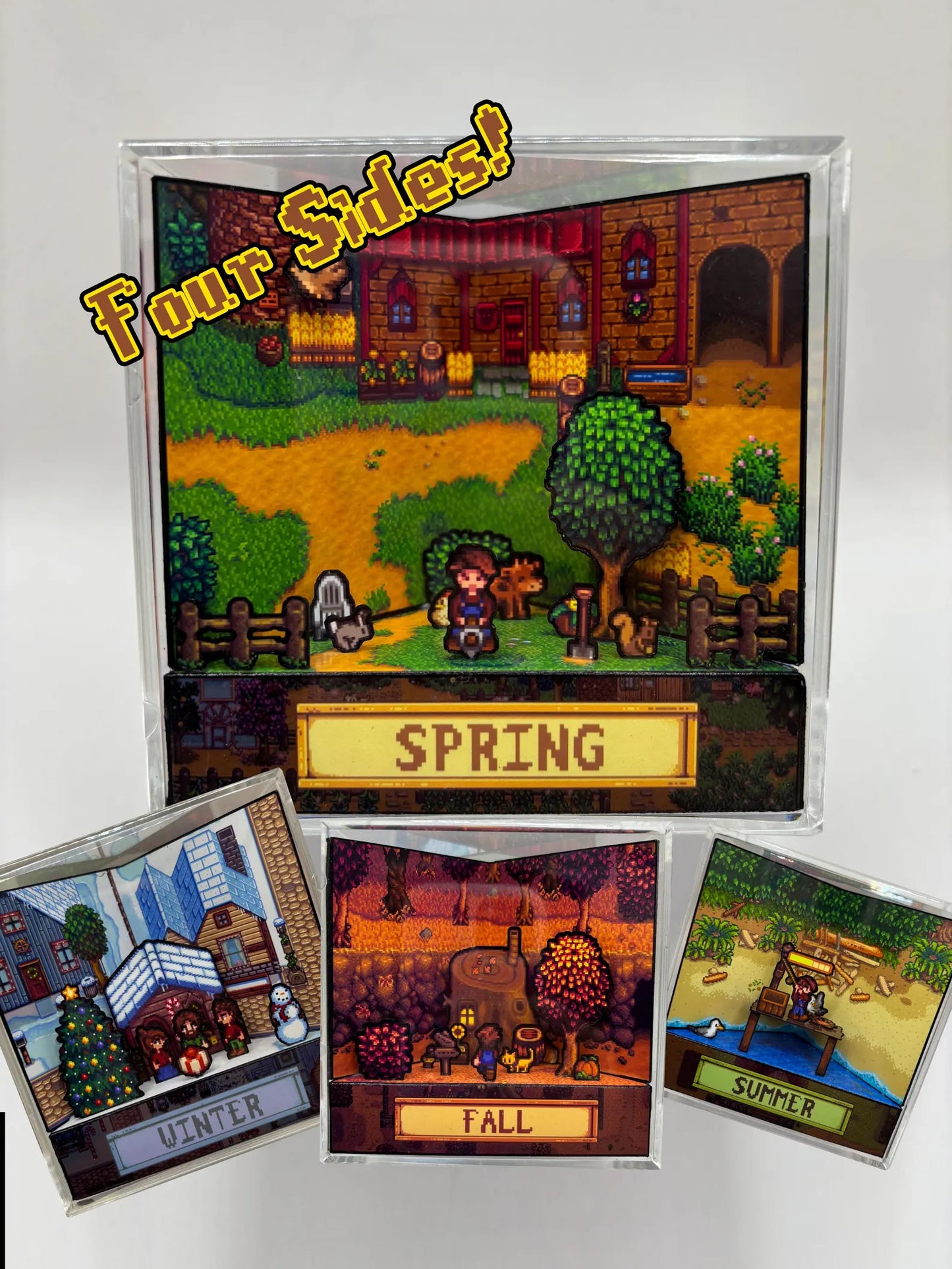 Stardew Valley (4 Sided) Diorama Cube!™
