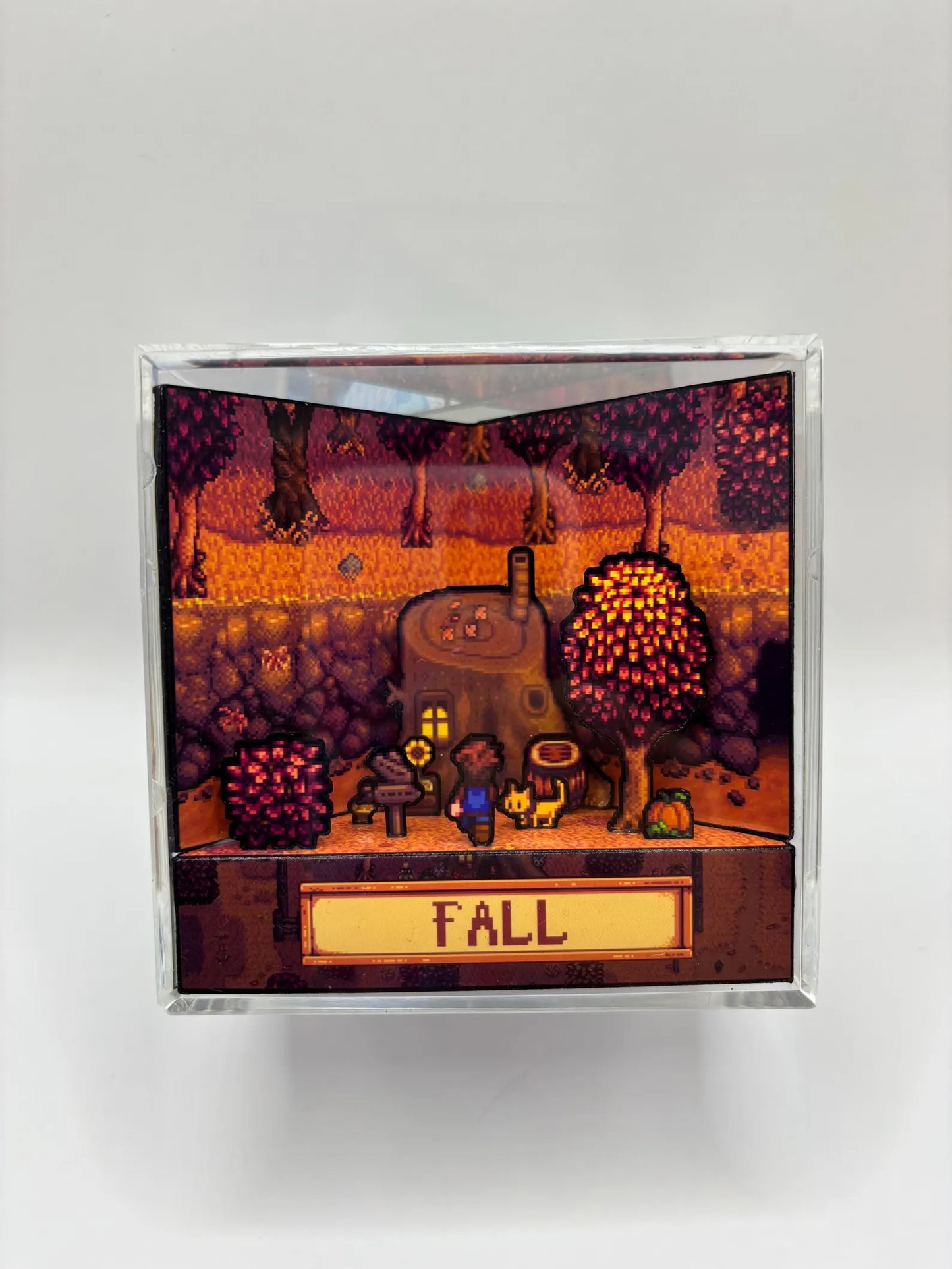Stardew Valley (4 Sided) Diorama Cube | Handmade Video Game Art!™