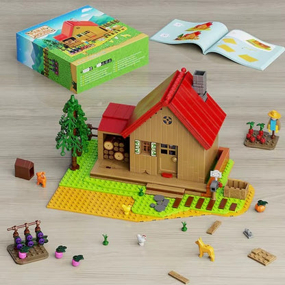 Farm House Buildings Bricks Sets